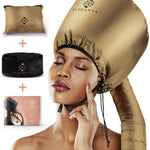 Eleganty Soft Bonnet Hood Hairdryer Attachment - (Gold)